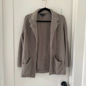 41 Hawthorn Maren Open Sweater Jacket Taupe Size Small